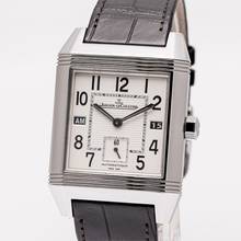 Thumbnail von Jaeger-LeCoultre Reverso Squadra Hometime White – 230.8.77 – like NEW – 07/2007 Full Set