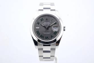 Thumbnail von Rolex Datejust 41 Wimbledon Oyster Box+Papers 126300 2020