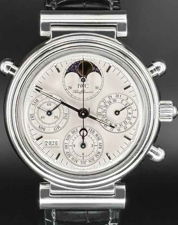  IWC Da Vinci Perpetual Calendar Rattrapante Platin FULLSET Limited Edition 500 Stk. 