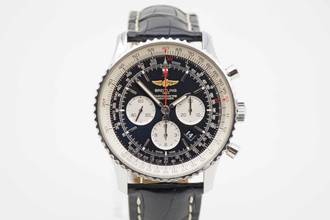 Thumbnail von Breitling Navitimer 1 B01 Chronograph 46 perfektes AB0127 Fullset LC100 mit Erstkaufbeleg