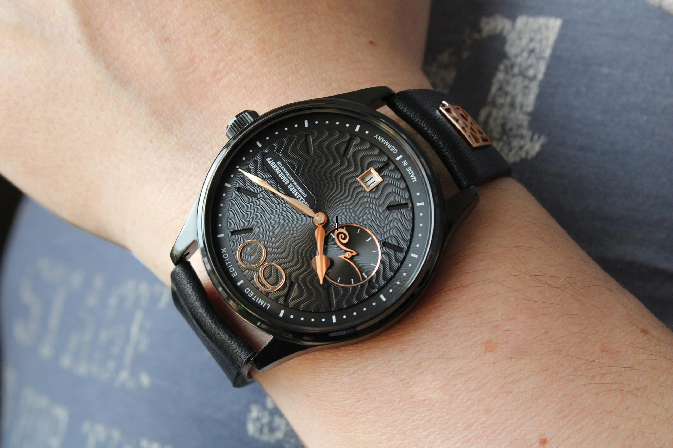  Alexander Shorokhoff Neva Black AS.NEV04-4 - Limitierung 30 Stück 