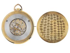 Thumbnail von Vacheron Constantin Classic Lepine Taschenuhr Ref.6914 1975 sehr gut Vintage Lepine Taschenuhr 18kt Gelbgold 46g