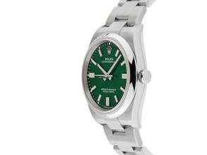 Thumbnail von Rolex Oyster Perpetual 36 Green Ref.126000 2022 Full Set Ungetragen Oyster Perpetual Green Dial
