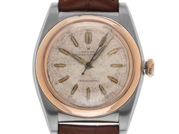  Rolex Oyster Perpetual Bubble Back Ref.3133 1944 Box&Beschreibung sehr gut Vintage Oyster Perpetual Chronometer Bubble Back 
