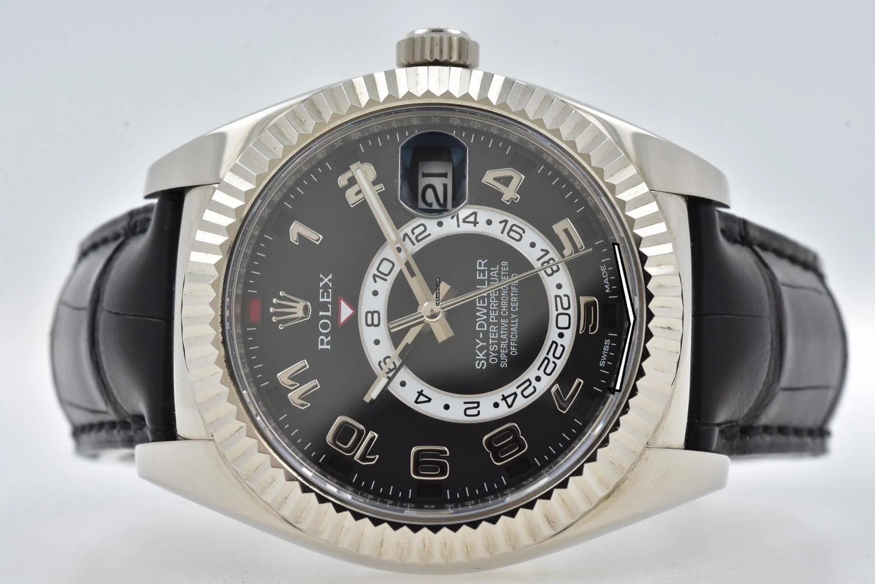  Rolex Sky-Dweller 326139 18k White Gold Weißgold 