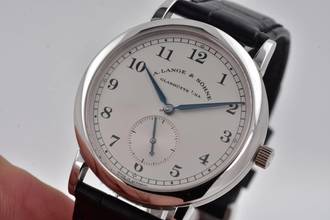 Thumbnail von A. Lange & Söhne 1815 Saxonia 1815 Platin Platinum Manual Wind Box