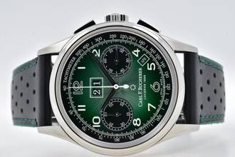 Thumbnail von Carl F. Bucherer Heritage Bicompax Annual Calendar Big Date Limited Edition Green Dial 1 out of 88 10803.08
