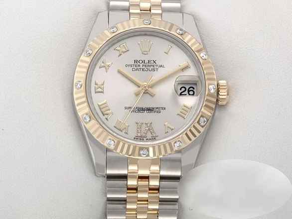  Rolex Datejust 31 31mm 178313 2012 Stahl Gelbgold 750 Diamanten Automatik 