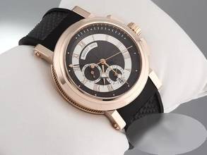 Thumbnail von Breguet Marine Chronograph 5827 2021 Rosegold 750 Automatik 18kt Rose Gold Black Dial