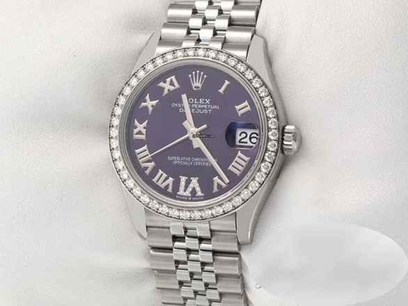  Rolex Datejust 31 Medium 278384rbr 2020 Stahl Weissgold 750 Diamanten Automatik Stainless Steel 18kt White Gold Jubilé-band Chronometer Oyster 