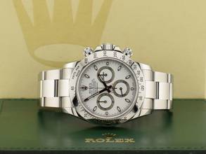 Thumbnail von Rolex Daytona Cosmograph Daytona 116520 White Aph Dial - Like New 2010