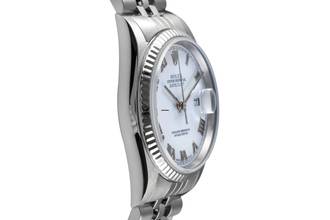 Thumbnail von Rolex Datejust 36 Stahl / Weissgold Automatik Herren Oyster Ref. 16234 F-Serie