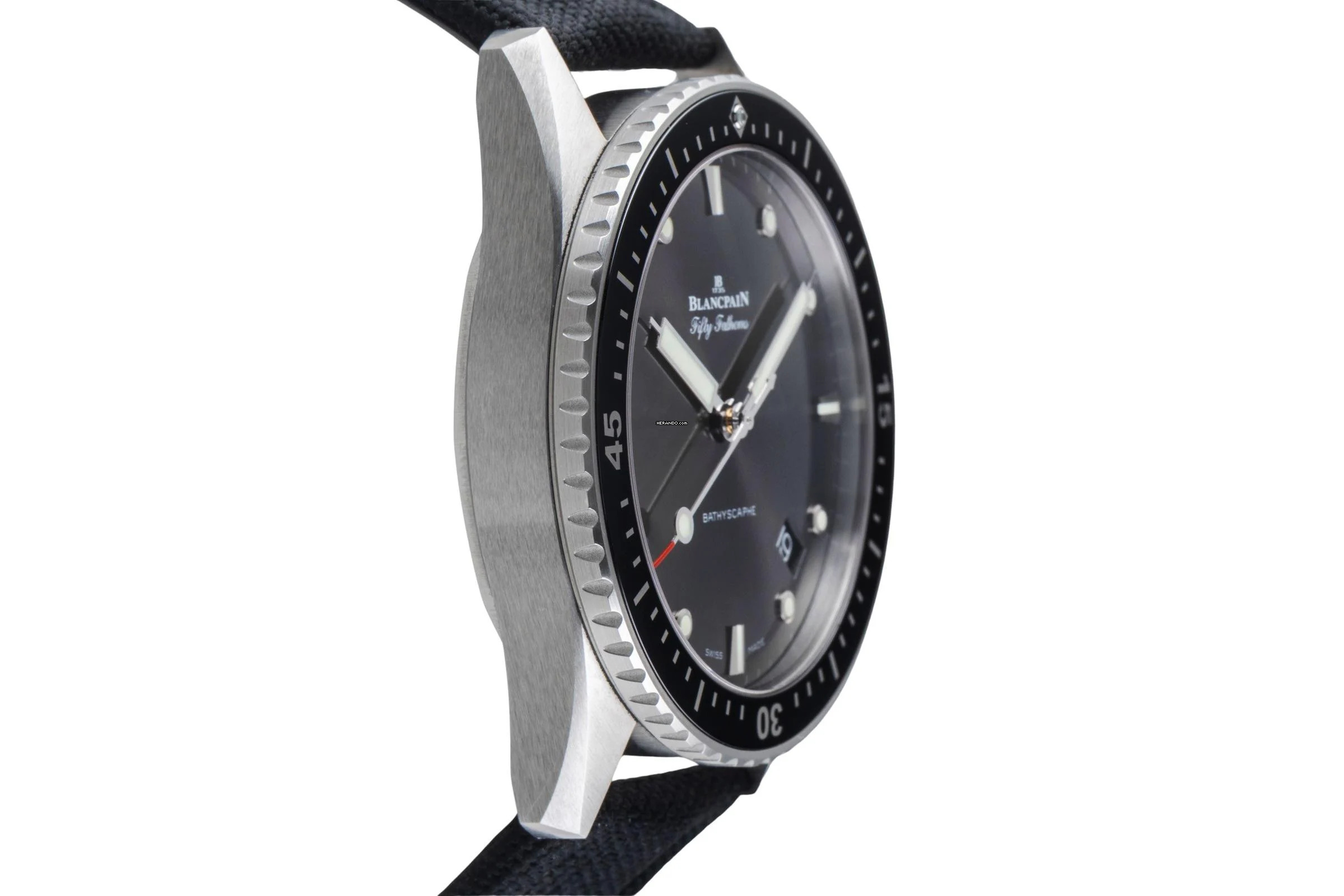 Thumbnail von Blancpain Fifty Fathoms Bathyscaphe Stahl Ref. 5000 1110 B52A