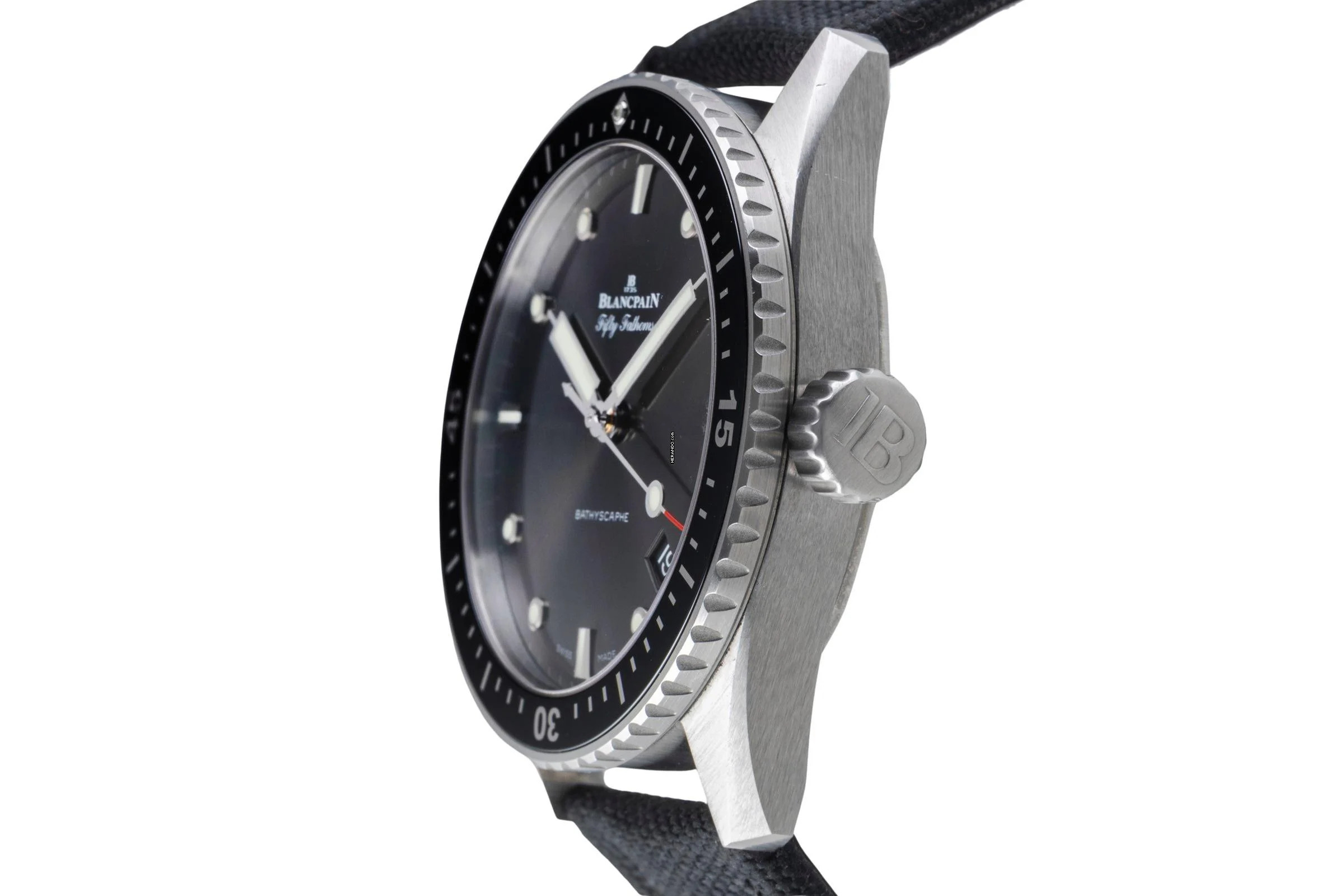 Thumbnail von Blancpain Fifty Fathoms Bathyscaphe Stahl Ref. 5000 1110 B52A