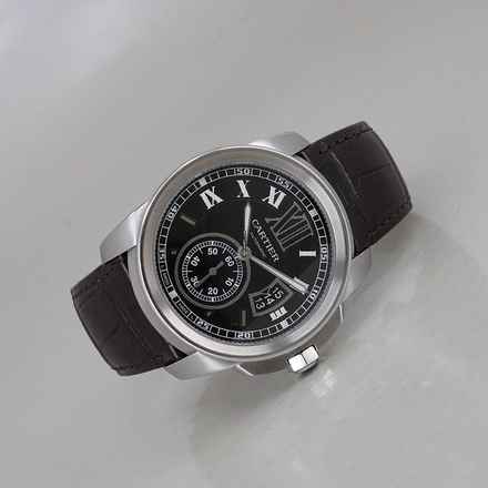  Cartier Calibre de Cartier Automatik Ø 42 mm Full Set Top Zustand 