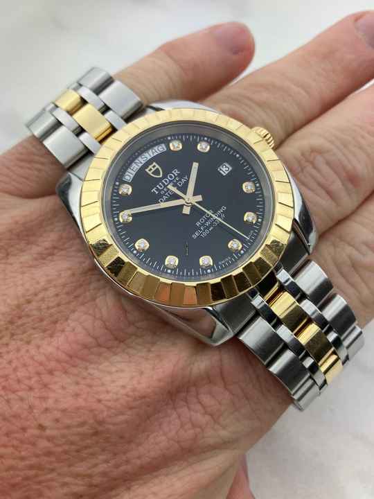  Tudor Classic Day Date Diamantzifferblatt/B+P 