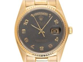 Thumbnail von Rolex Day-Date 36 Ref.18038 1981 Box&Beschreibung sehr gut Vintage Day Date 18kt Gelbgold