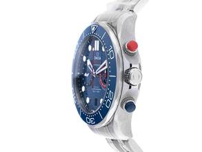 Thumbnail von Omega Seamaster Diver 300 M America's Cup Co-Axial Chronograph Ref.210.30.44.51.03.002 2025 Full Set Ungetragen Seamaster Diver 300M America's Cup