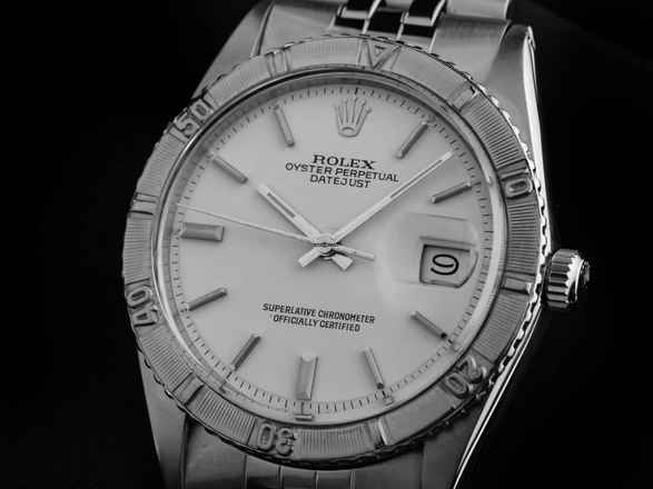  Rolex Datejust Turn-O-Graph Turn-O-Graph Ref.16250 1966 original Box sehr Gut Vintage Datejust Turn-O-Graph Stahl 18kt Weißgold open 6/9 