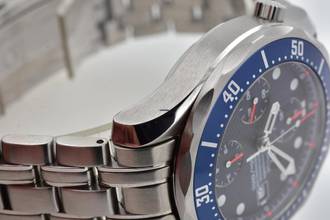 Thumbnail von Omega Seamaster Diver 300 M Professional Chronograph 2599.80 Blue Bezel