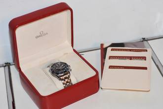 Thumbnail von Omega Seamaster Diver 300 M Professional Chronograph 2599.80 Blue Bezel