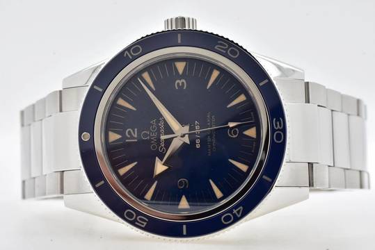  Omega Seamaster 300 Professional Chronometer 23390412103002 950Pt Platinum Limited Edition 