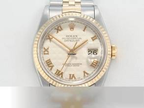 Thumbnail von Rolex Datejust 36 36mm 16233 1994 Edelstahl Gelbgold 750 Automatik Stahl Gold Stainless Steel 18kt Yellow Gold Jubilé-band Chronometer Oyster