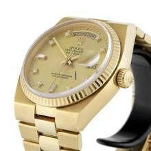 Thumbnail von Rolex Day-Date Oysterquartz Diamond Dial Ref.19018