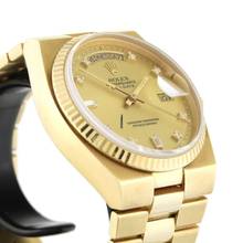 Thumbnail von Rolex Day-Date Oysterquartz Diamond Dial Ref.19018