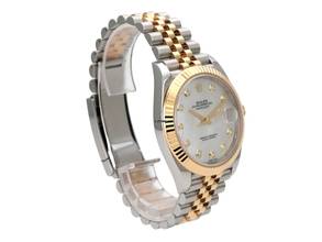 Thumbnail von Rolex Datejust 41 Edelstahl Gelbgold 126333 Perlmutt DIA Jubile-B