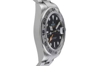 Thumbnail von Rolex Explorer II Black Dial Edelstahl Automatik Ref. 216570 Box & Papiere