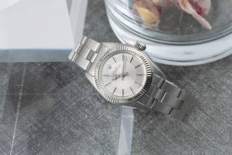 Thumbnail von Rolex Oyster Perpetual Stahl / Weissgold Automatik Damenuhr Ref. 6719 Vintage