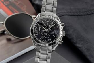 Thumbnail von Omega Speedmaster Date Chronograph Automatik Herrenuhr Ref. 3513.50.00