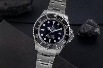 Thumbnail von Rolex Sea-Dweller Deepsea Black Dial Oyster Stahl Automatik Ref. 116660 B&P 2013