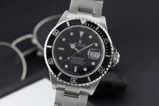  Rolex Submariner Date 40 Stahl Automatik Herrenuhr Ref. 16610 Y-Serie 
