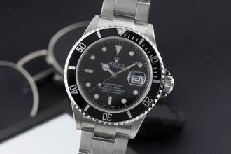 Thumbnail von Rolex Submariner Date 40 Stahl Automatik Herrenuhr Ref. 16610 Y-Serie