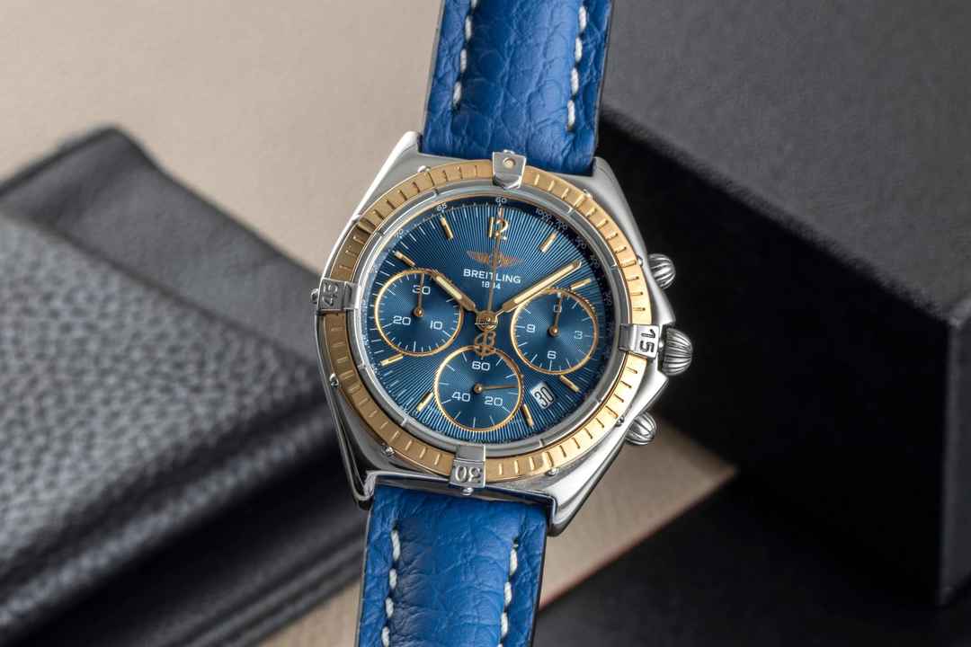  Breitling Windrider Sextant Datum Stahl / Gold Herrenuhr Ref. D55046 