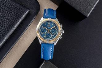 Thumbnail von Breitling Windrider Sextant Datum Stahl / Gold Herrenuhr Ref. D55046