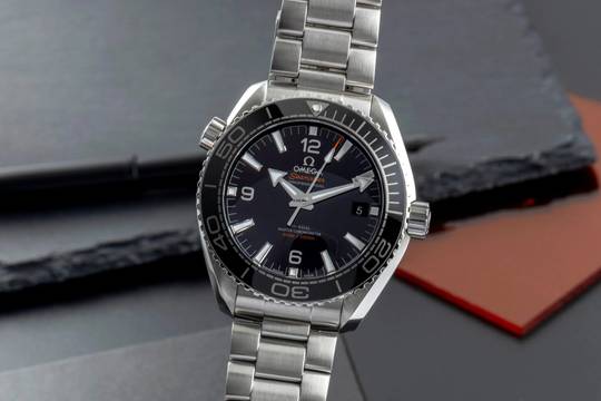  Omega Seamaster Planet Ocean Stahl Automatik Herrenuhr 215.30.44.21.01.001 B&P 