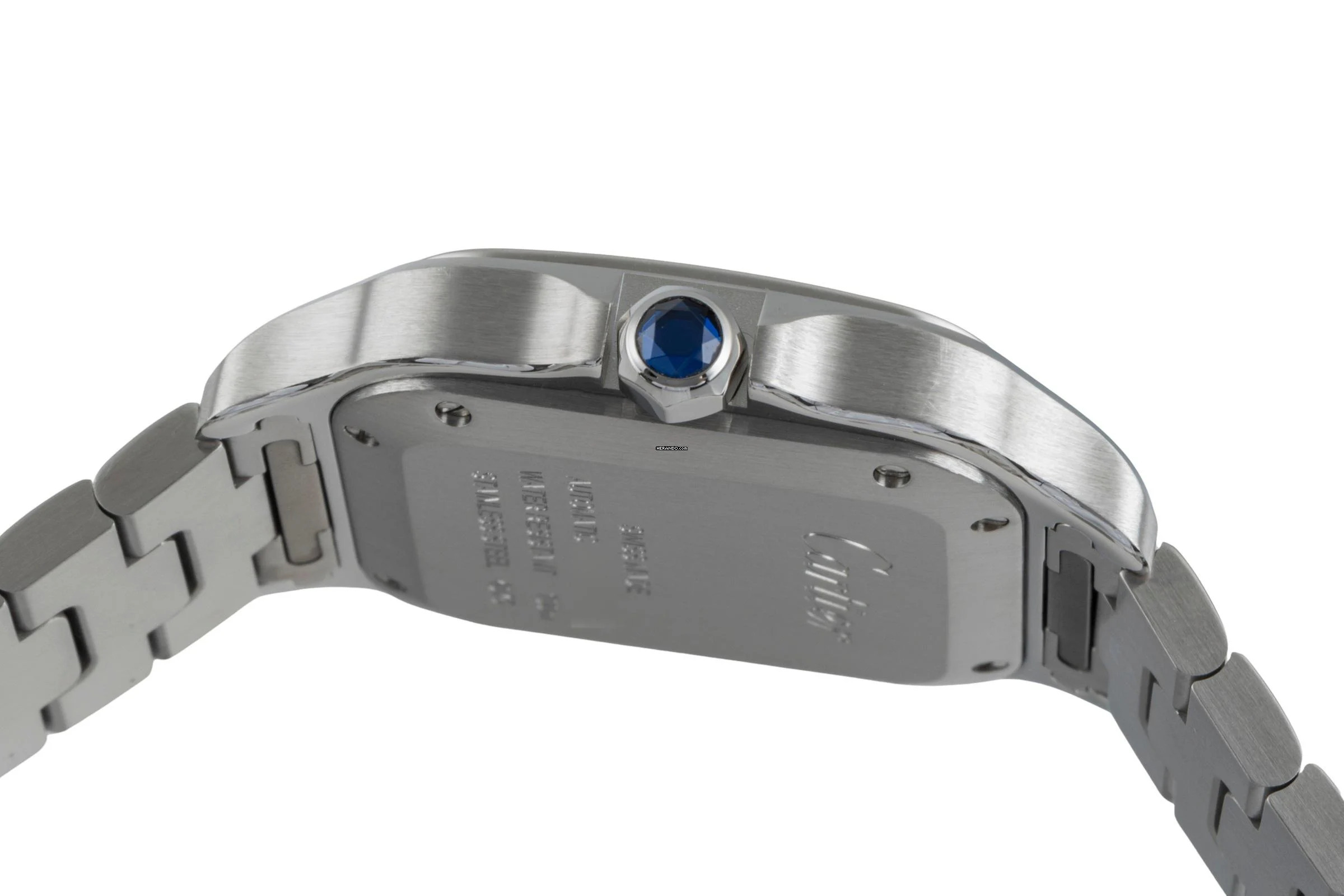 Thumbnail von Cartier Santos de Cartier Stahl Automatik Herrenuhr Ref. WSSA00061