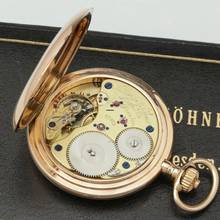 Thumbnail von A. Lange & Söhne 55mm 135g Schwere 18k Gold 1A Savonette Taschenuhr m. Box und Zertifikat 1905 Neuwertiger Zustand