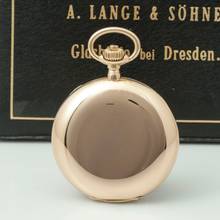 Thumbnail von A. Lange & Söhne 55mm 135g Schwere 18k Gold 1A Savonette Taschenuhr m. Box und Zertifikat 1905 Neuwertiger Zustand