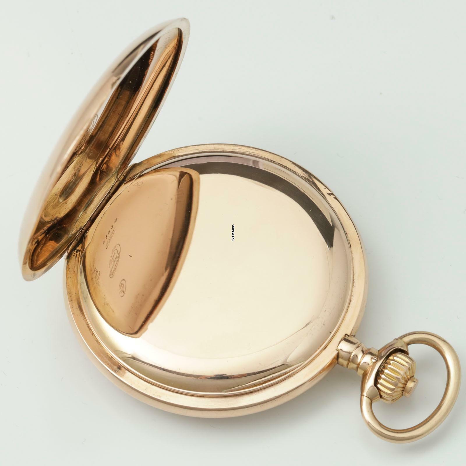 Thumbnail von A. Lange & Söhne 55mm 135g Schwere 18k Gold 1A Savonette Taschenuhr m. Box und Zertifikat 1905 Neuwertiger Zustand