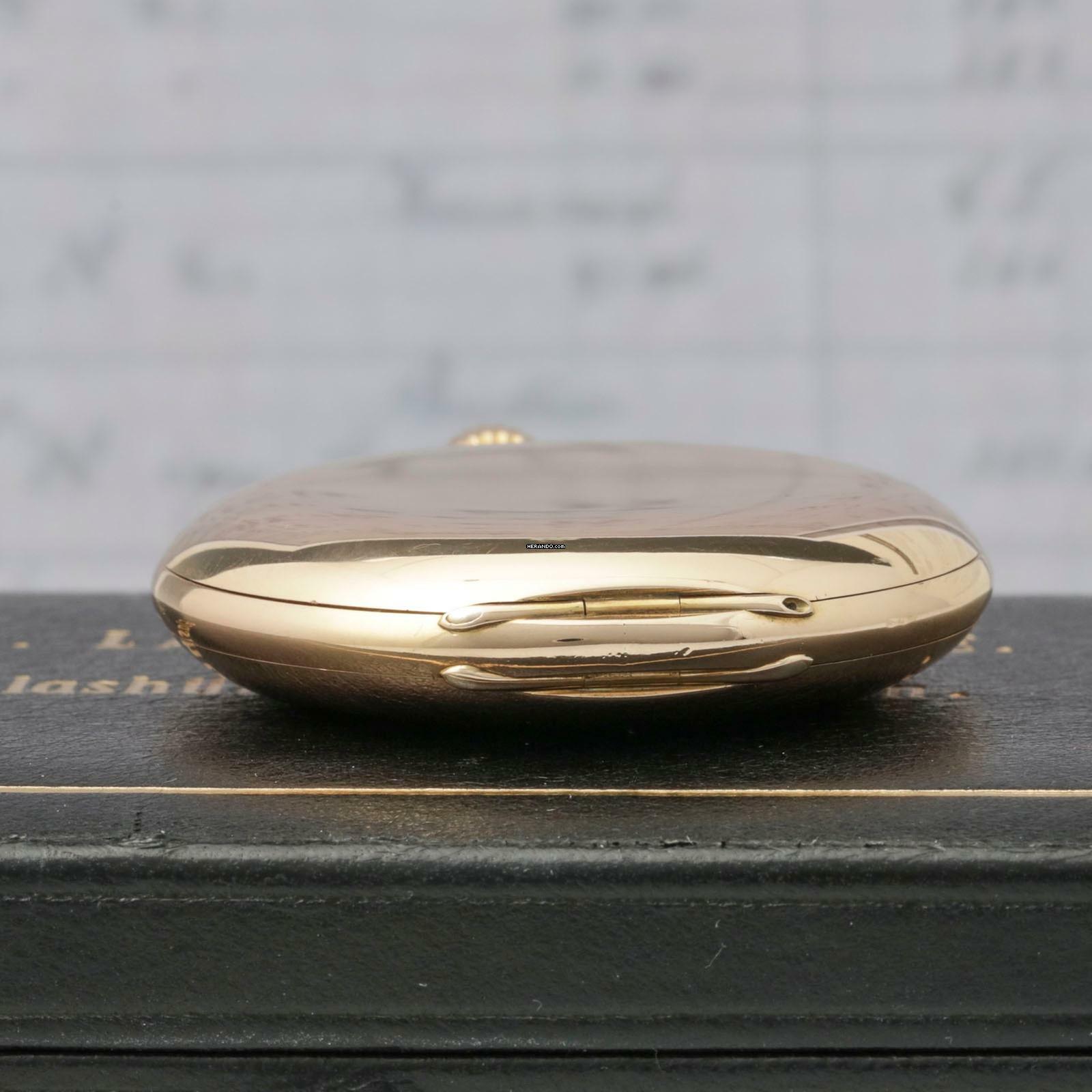 Thumbnail von A. Lange & Söhne 55mm 135g Schwere 18k Gold 1A Savonette Taschenuhr m. Box und Zertifikat 1905 Neuwertiger Zustand