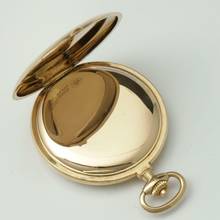 Thumbnail von A. Lange & Söhne Full Set 18k Gold 1A Gangprüfung der Sternwarte Savonette Taschenuhr 1904 keinerlei Inskriptionen mit Museums-Zertifikat