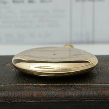 Thumbnail von A. Lange & Söhne Full Set 18k Gold 1A Gangprüfung der Sternwarte Savonette Taschenuhr 1904 keinerlei Inskriptionen mit Museums-Zertifikat