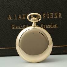 Thumbnail von A. Lange & Söhne Full Set 18k Gold 1A Gangprüfung der Sternwarte Savonette Taschenuhr 1904 keinerlei Inskriptionen mit Museums-Zertifikat