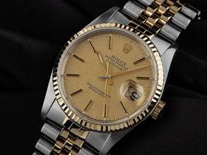 Thumbnail von Rolex Datejust 36 Ref.16233 1987 Box&Beschreibung sehr Gut Vintage Datejust
