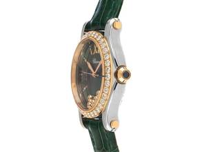 Thumbnail von Chopard Happy Sport Ref.278582-6007 2021 Full Set wie Neu Happy Sport Green Dial Diamanten