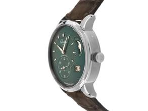 Thumbnail von Glashütte Original PanoMaticLunar Ref.1-90-02-13-32-62 2026 Full Set Ungetragen PanoMaticLunar Mondphase Green Dial Faltschließe